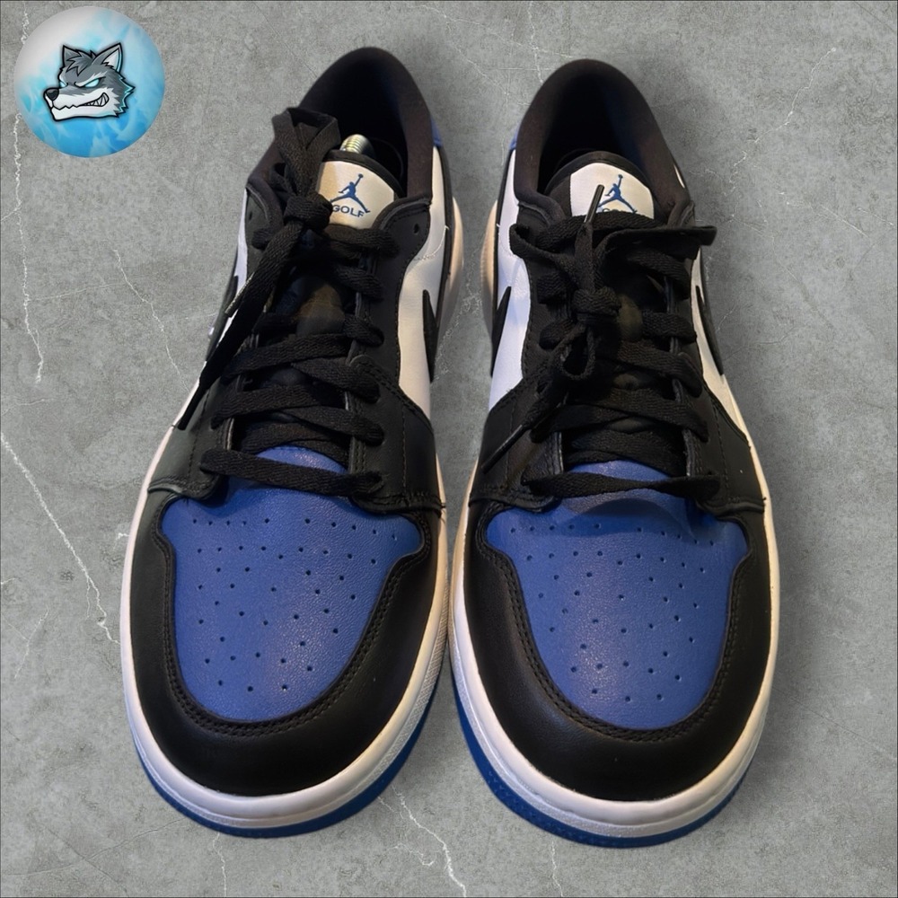 Air Jordan 1 Low Golf Royal Toe Men's Size 12 Spikes Sneaker DD9315-102 - Picture 5 of 5